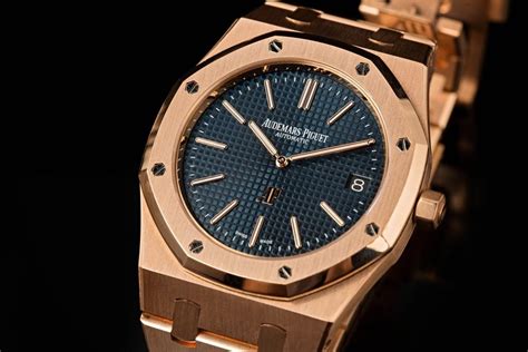 audemars piguet solo tempo cinturino in caucciù|audemars piguet rose gold.